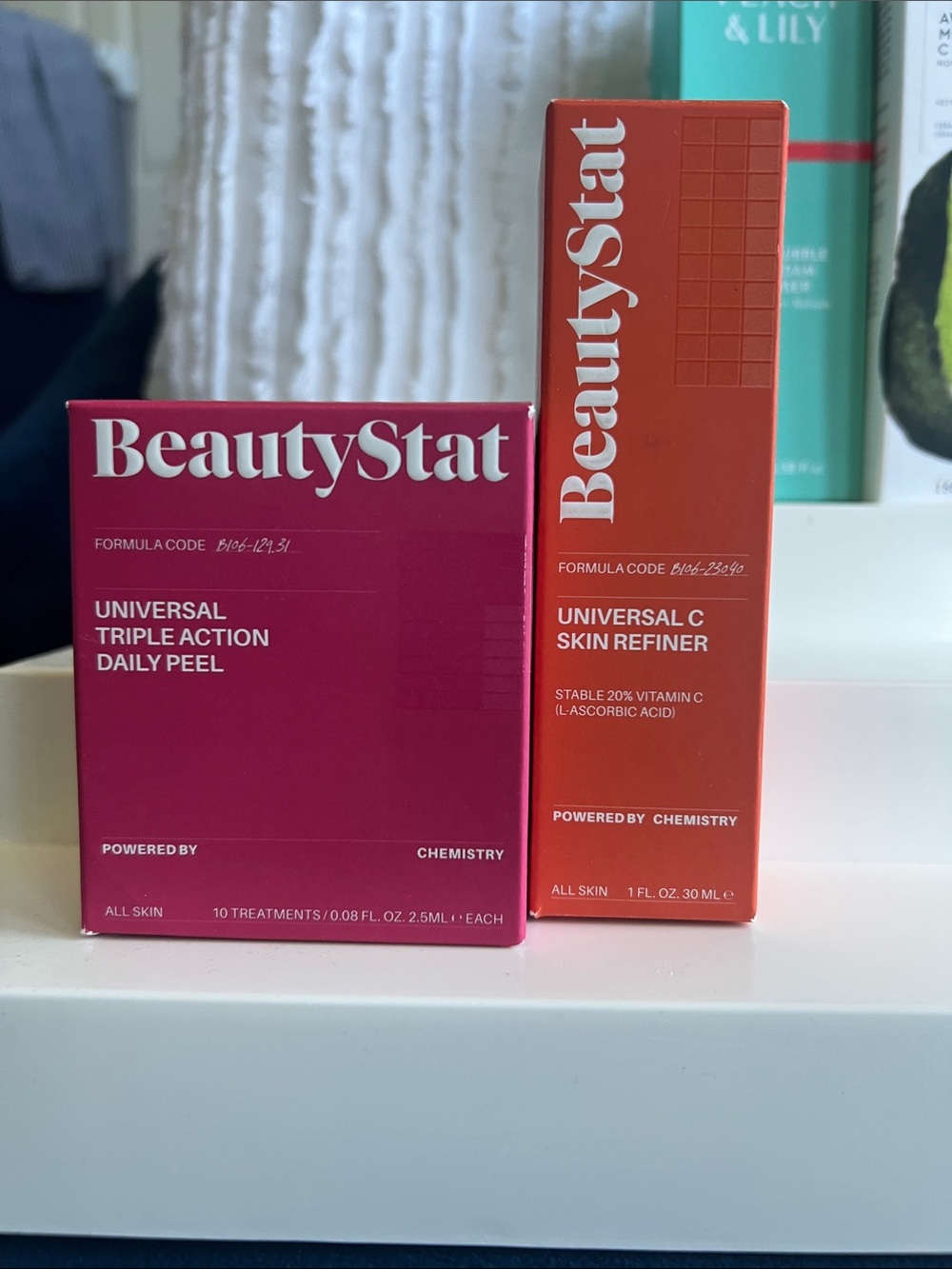 BeautyStat powered by chemistry bundle. Brand new. Sealed.